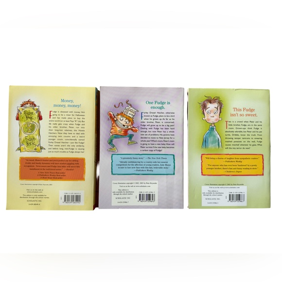 Scholastic Judy Blume Books - Picture 2 of 5